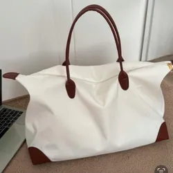 Bolso Blanco y Carmelita 