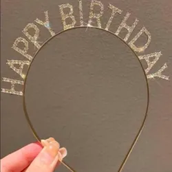 Cintillo Happy Birthday 