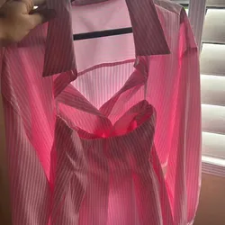 Conjunto Camisa + Falda Rosa