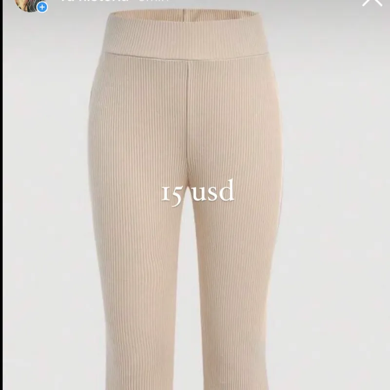 Pantaloneta beige 
