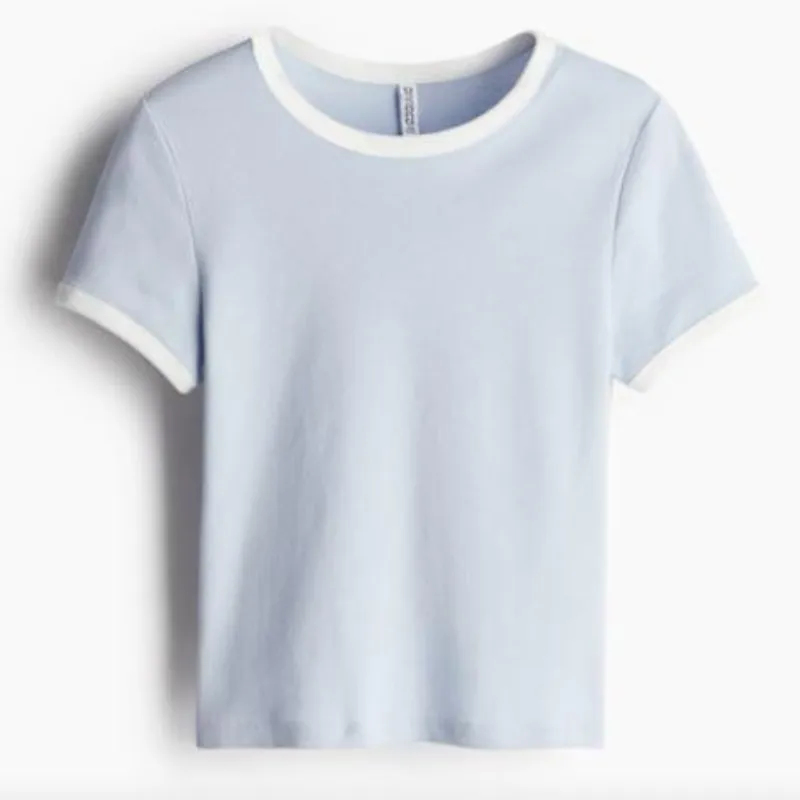 Pulover Azul y Blanco 