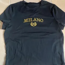 Pulover Negro Milano