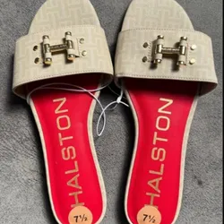 Sandalias Beige
