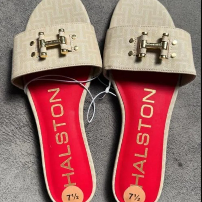 Sandalias Beige