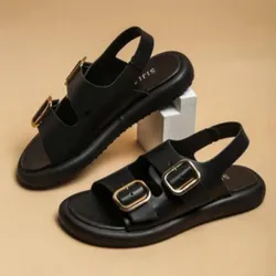Sandalias Practicas Negras