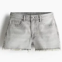 Short de Mezclilla Gris