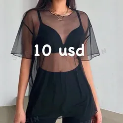 Vestido Transparente Playero