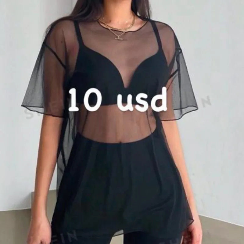 Vestido Transparente Playero