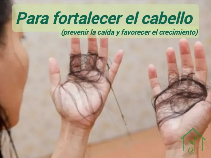 Para fortalecer el cabello (prevenir caída y favorecer crecimiento)