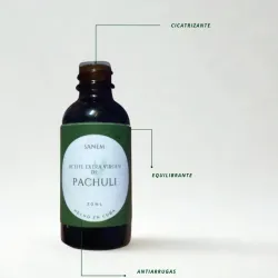 Aceite de pachuli extra virgen