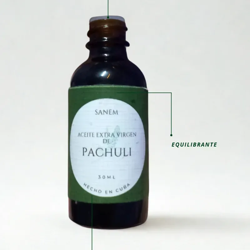Aceite de pachuli extra virgen