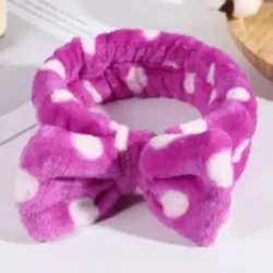 Bandas/Diademas cosméticas de felpa