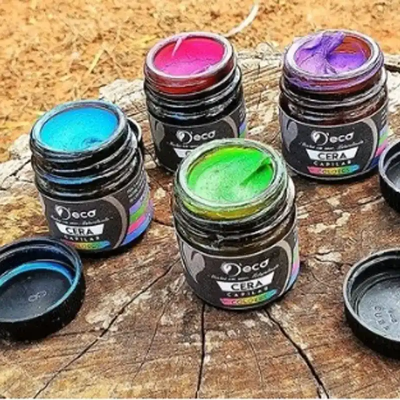 Cera capilar matizadora colores fantasía