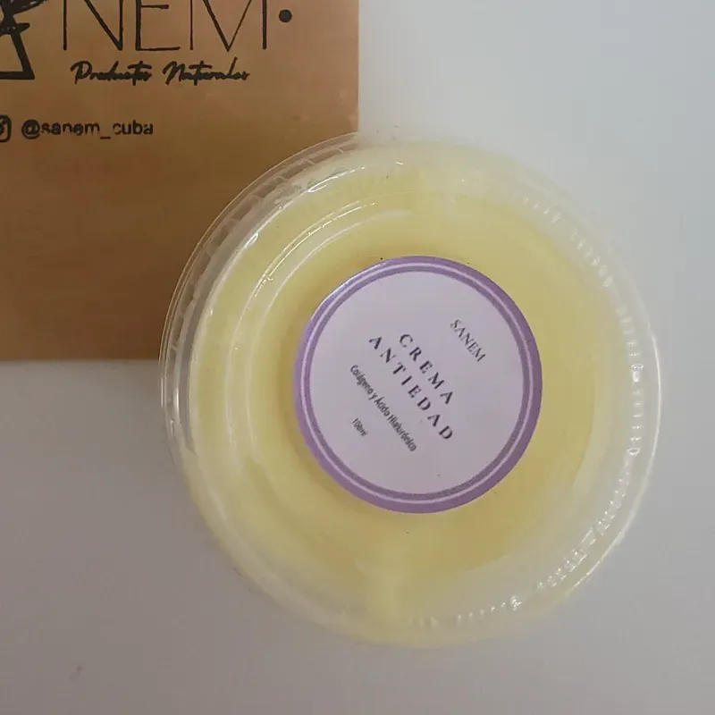 Crema antiedad de colágeno y ácido hialurónico 