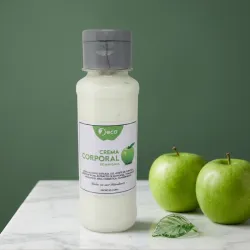 Crema corporal de manzana