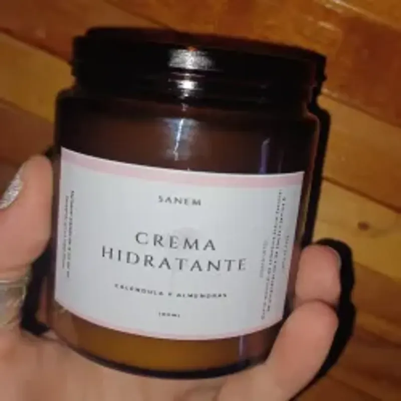 Crema hidratante de caléndula y almendras