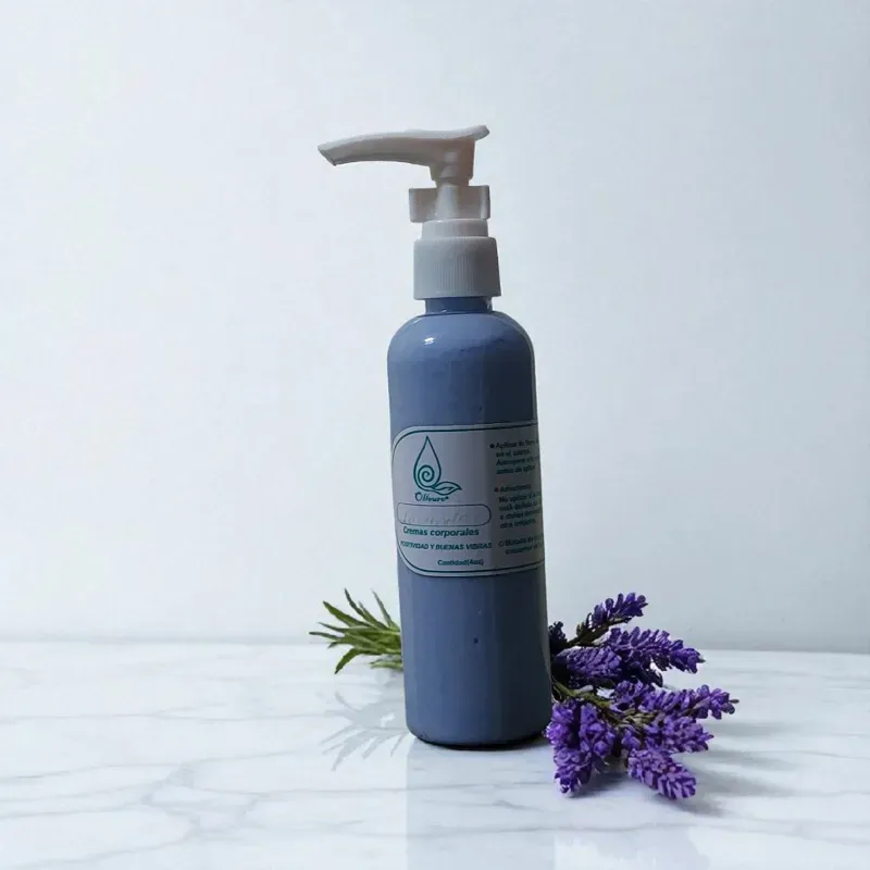 Crema hidratante de lavanda