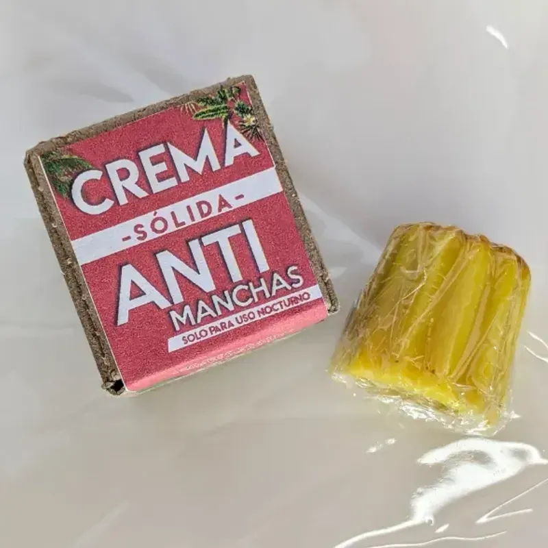 Crema sólida antimanchas