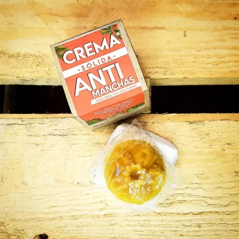 Crema sólida antimanchas