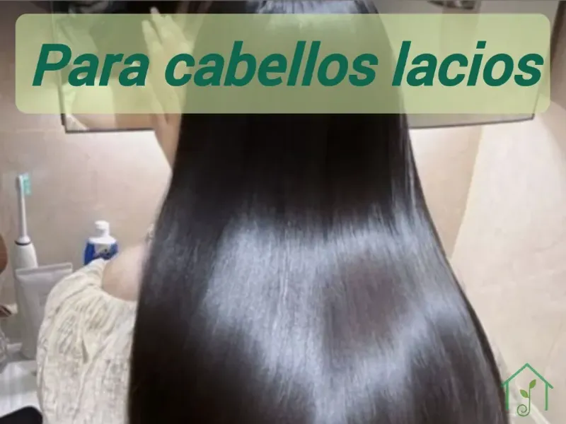 Para cabellos lacios