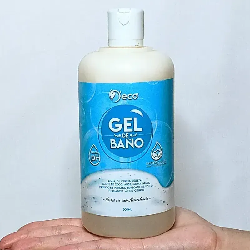 Gel de baño de coco y aloe 