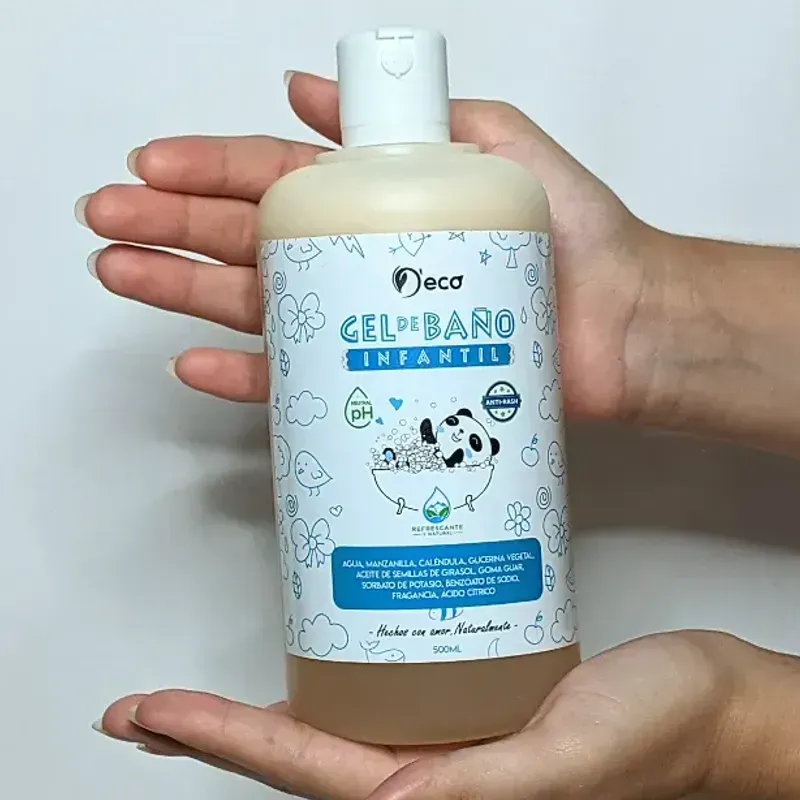 Gel de baño infantil
