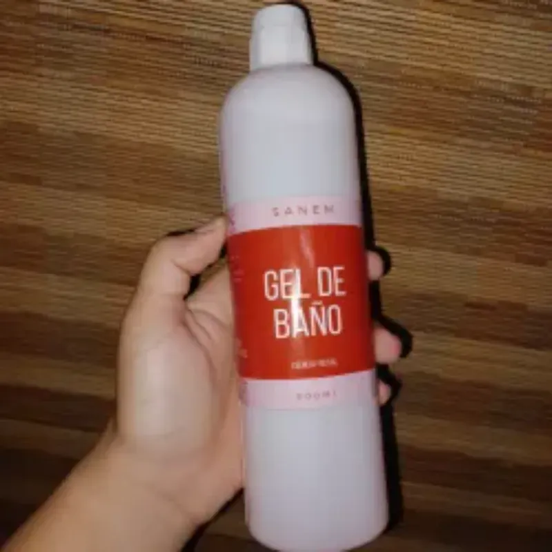 Gel de baño frutal