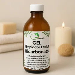 Gel limpiador con bicarbonato
