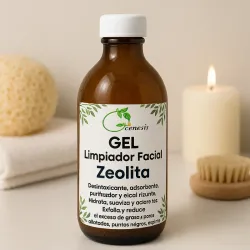 Gel limpiador con zeolita 