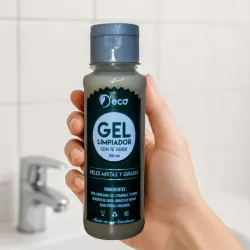 Gel limpiador de té verde