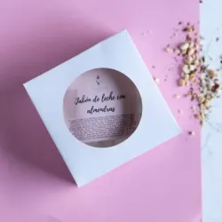 Jabón de leche con almendras