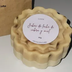 Jabón de leche de cabra y miel