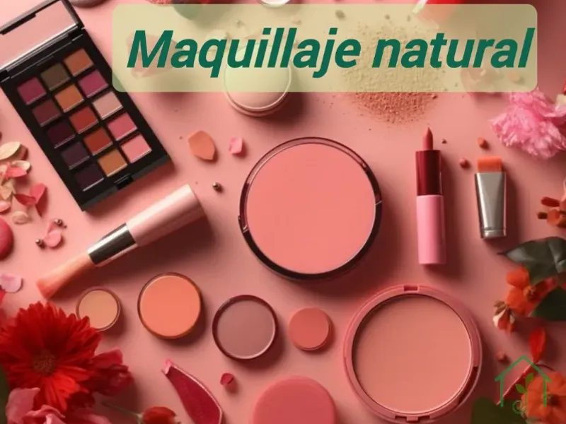 Línea de maquillaje natural