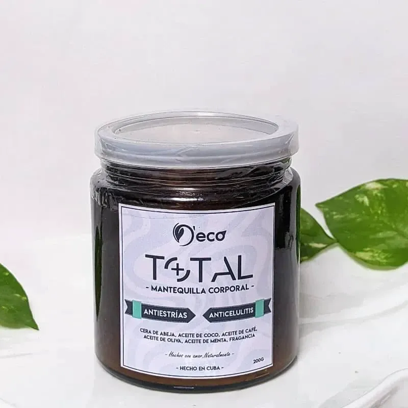 Mantequilla corporal TOTAL, antiestrías y anticelulitis