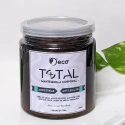 Mantequilla corporal TOTAL, antiestrías y anticelulitis