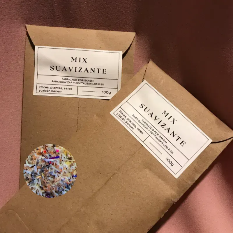 Mix suavizante para pies