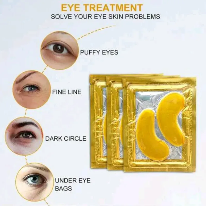 Parches individuales para contorno de ojos