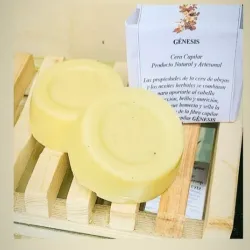 Pastilla de cera capilar fijadora