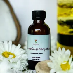 Sérum capilar de coco y oliva