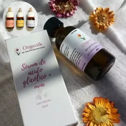 Sérum de ácido glicólico + uvas