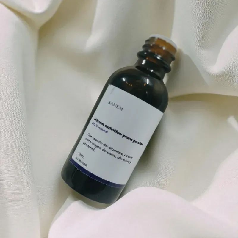 Sérum nutritivo para puntas