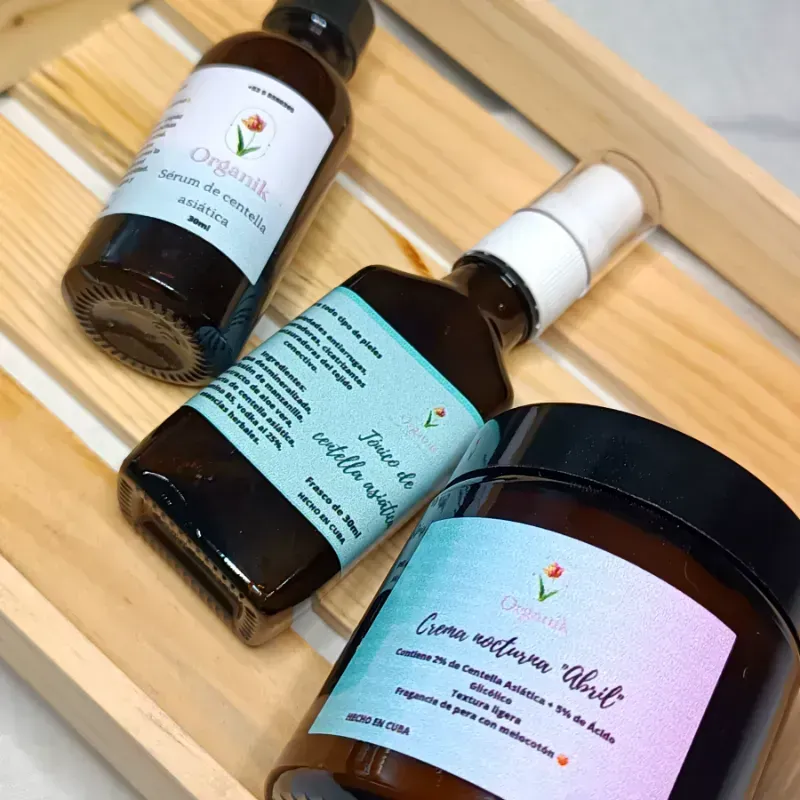 Set de centella asiática, para pieles sensibles 