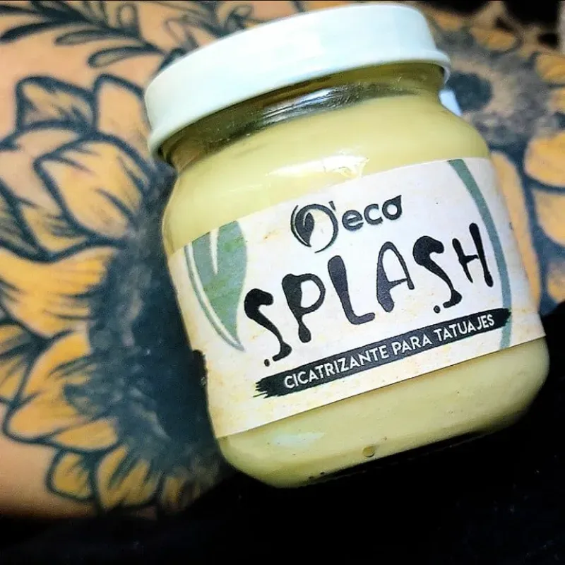 Splash, cicatrizante para tatuajes