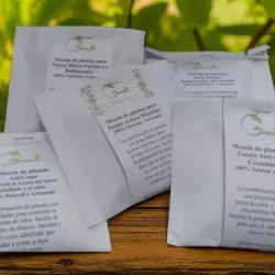 Tónico antiarrugas (mezcla de plantas troceadas)