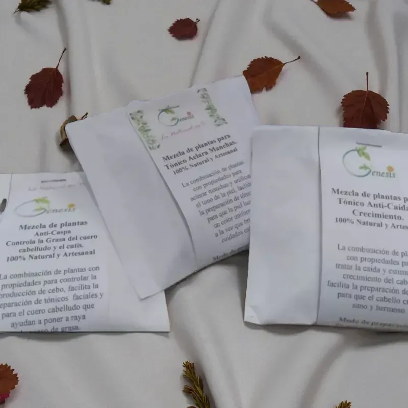 Tónico capilar anticaspa (mezcla de plantas)