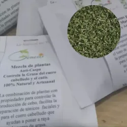 Tónico capilar anticaspa (mezcla de plantas)