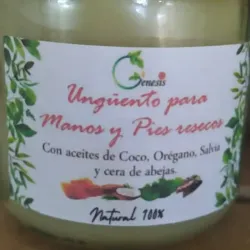 Ungüento para manos y pies resecos