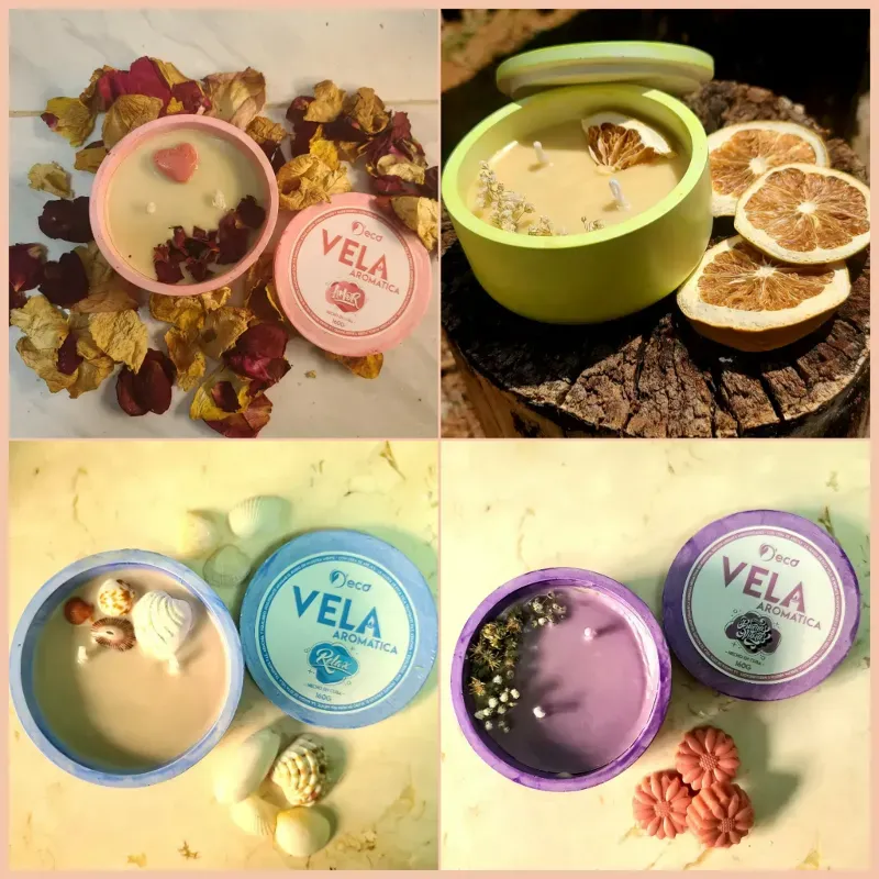 Velas aromáticas intencionadas
