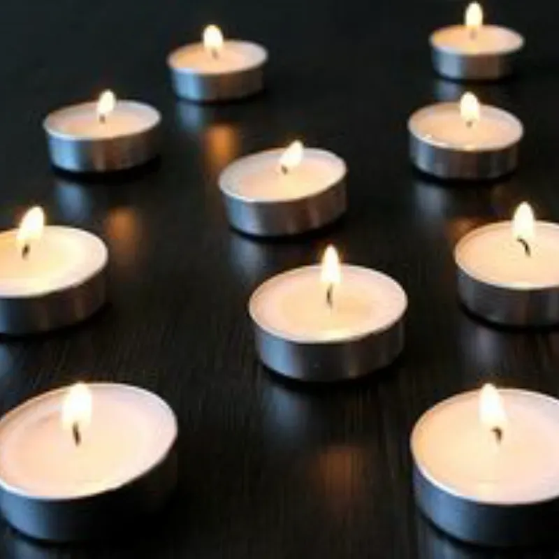 Velas de té para quemadores