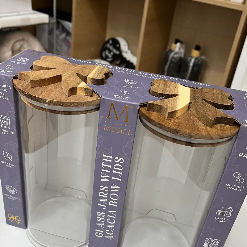 Juego de embaces de cristal